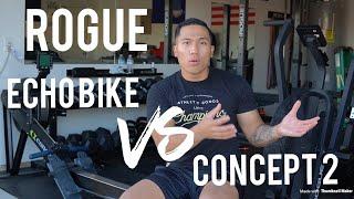 Rogue ECHO Bike VS Concept 2 Rower | Which should you buy?