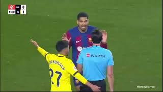 Unbelievable - Barcelona vs Villarreal 3-5 Highlights & All Goals - 2024