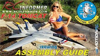 FREEWING F-14 TOMCAT Twin 80mm Assembly GUIDE By: RCINFORMER