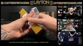 2024 Topps Five Star Baseball Hobby DUAL Case Break #2