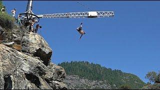 Crane Jumping Madness (80 Feet)