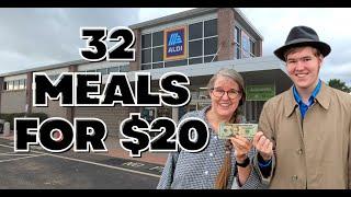 Aldi Frugal Dinner Challenge//32 Meals for $20