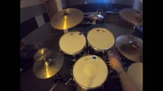 DRUMMER'S HEAD TURNS INTO GOPRO - VERTIGO WARNING!!!