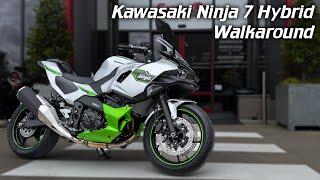 Kawasaki Ninja 7 Hybrid | Walkaround | Sound