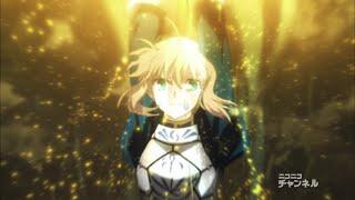 Fate/Zero - Saber Excalibur Scene (edited - attack only) [1080p]