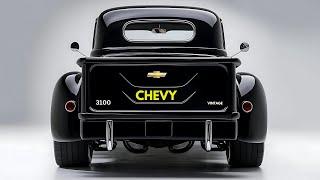 Chevrolet Brings Back a Legend: The 2025 Chevy 3100 Vintage!