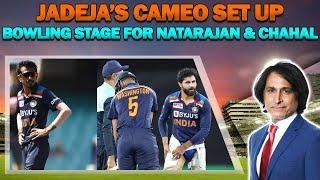 Jadeja’s Cameo Set up Bowling Stage for Natarajan & Chahal | Ramiz Speaks