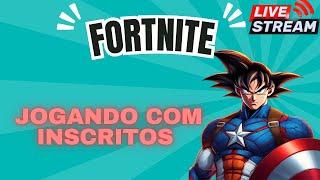 FORTNITE - Jogando com inscritos 