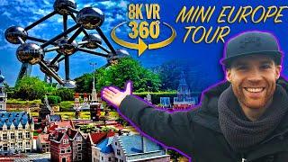 Mini Europe - Guided Tour - 8K 360 VR Video!