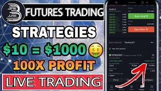 Bitmart futures trading $10 to $1000 Beginners tutorial | Bitmart futures trading strategies