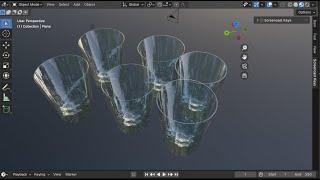 Tutorial basic 3D blender pemula | membuat gelas (8)