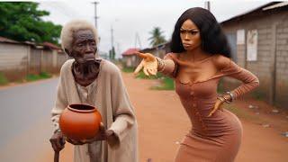 Spoilt girl bullied this old woman unaware she is a witch sent to destroy her life #africanfolktales