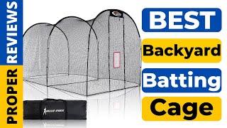 Best Batting Cage for Backyard In 2022 ️ Best 5 Tested & Buying Guide