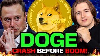 DOGECOIN WARNING! (Why Is DOGE Price CRASHING?!?) History Is Repeating Itself For Elon's DOGE!