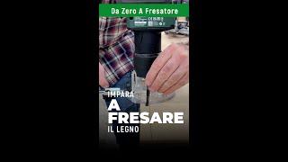 Fresare un canale in pochi passaggi. Link al corso in descrizione.