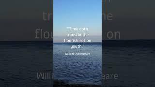 When Time Strikes Youth #shakespeare #quotes #englishplaywright #motivation #englishpoet #quotes