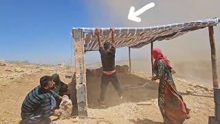 ️ Building a Nomadic Canopy from Scratch! From Dirt to Grand Opening 
