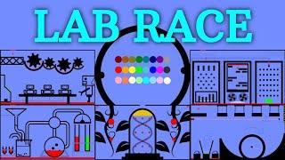 24 Marble Race EP. 25: Lab Race (by Algodoo)