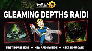 NEW Fallout 76 Gleaming Depths Update! - FIRST IMPRESSIONS!