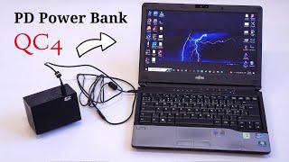 How to charge Laptop using PD Power Bank