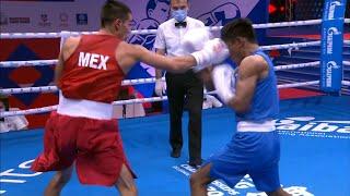 Day 4 (57kg) VEGA BARRERAS Miguel (MEX) vs  RAI Puran NEP | AIBA WCHs 2021