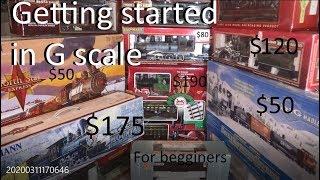 Getting started in G scale trains