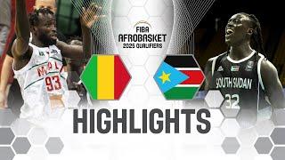 Mali  v South Sudan  | Highlights | FIBA AfroBasket 2025 Qualifiers