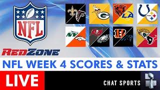 NFL Week 4 RedZone Live Streaming Scoreboard, Highlights, Scores, Stats, News & Analysis