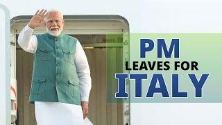 PM Modi leaves for Italy to attend G7 Summit