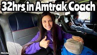 32 Hours in Amtrak Coach from New Orleans to New York for $94 in @amtrak Crescent #travel