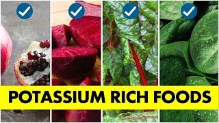 Top 10 Foods High In Potassium | Potassium Rich Foods