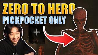 Zero to Hero ONLY PICKPOCKETING | Dark and Darker