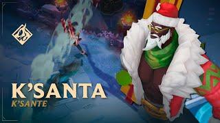 K'Santa ️Winter Edition ️ RuneForge—LoL Custom Skins