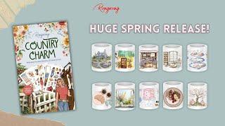 Huge SPRING RELEASE Shop Rongrong #springstickers #pettapes