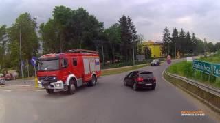 Akcja ratownicza - wypadek motocyklisty 23-06-2017 OSP Żelechów