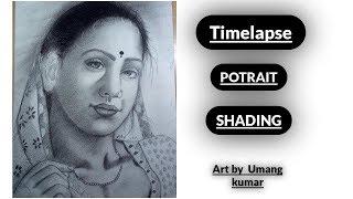 Potrait drawing Tutorial | by Umang kumar|