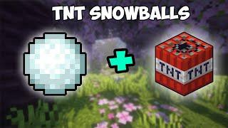 How to Get Explosive Snowballs in Minecraft Bedrock