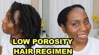 Low Porosity Natural Hair Routine | DiscoveringNatural