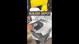 Cromar Flexi Glass Demonstration at Builder Depot