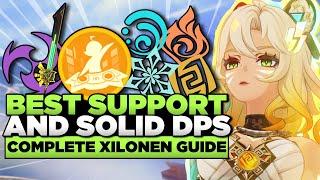 ULTIMATE Xilonen Guide! For Support AND Main DPS! [Artifacts, Weapons, and MORE] Genshin Impact 5.1