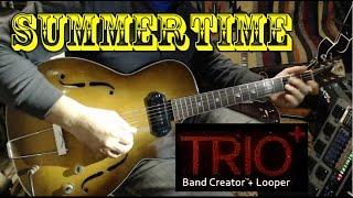 Summertime with Digitech TRIO+  on POP (style 10)