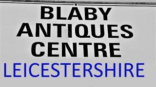 Hunting for Glass at Blaby Antiques Centre Leicestershire