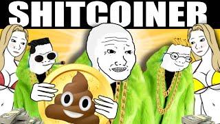 LIFE OF A SUCCESSFUL SHITCOIN CRYPTO TRADER (WOJAK DOOMER MEME)