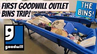 FIRST GOODWILL OUTLET (THE BINS) TRIP! | Kirby Rose