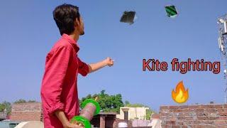 Kite fighting !! How to cut others Kite easily !!