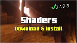 How To Install Shaders in Minecraft 1.19.4! Download & Install Shaders 1.19.4 (2024)