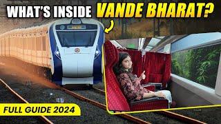 VANDE BHARAT Full Guide 2024: Mumbai to Nashik | Executive VS Regular Coach   #vandebharatexpress