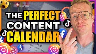 How to Create The PERFECT Social Media Content Calendar Real Estate Agents [FREE TEMPLATE]