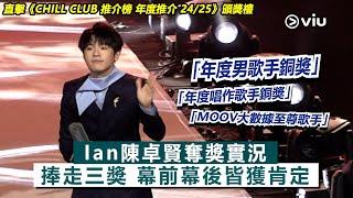 現場實況：Ian陳卓賢奪獎實況捧走三獎 幕前幕後皆獲肯定｜Viu1現場實況