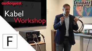 HiFi Kabel im Test - Hört man einen Unterschied? | Workshop mit Stefan Tewes - Fidelity Days 2025